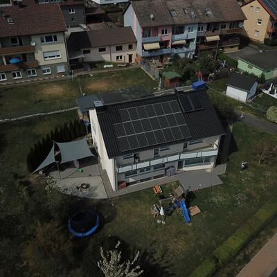 Neuinstallation Photovoltaikanlage 9,9 kWp, in 74740 Adelsheim